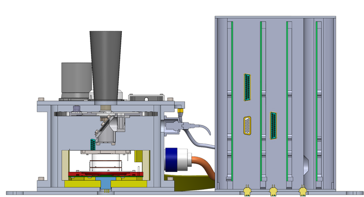 Technical cross-section drawing of the proposed EXPO instrument